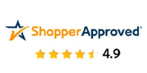 Shopper Approved reviews 4.9